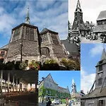 Entre Le Pont 9 Et L'eveque , Les Hauts De Honfleur, Piscine, Wifi Et Parking Gratuits