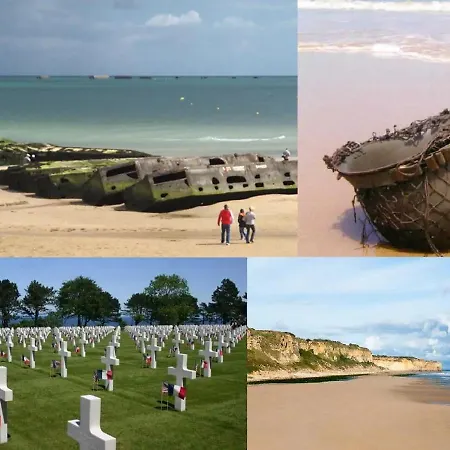 Entre Le Pont 9 Et L'eveque , Les Hauts De Honfleur, Piscine, Wifi Et Parking Gratuits 에쿼뭐빌