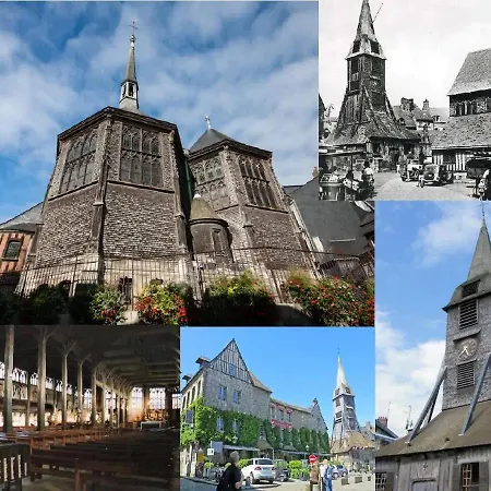 Entre Le Pont 9 Et L'eveque , Les Hauts De Honfleur, Piscine, Wifi Et Parking Gratuits
