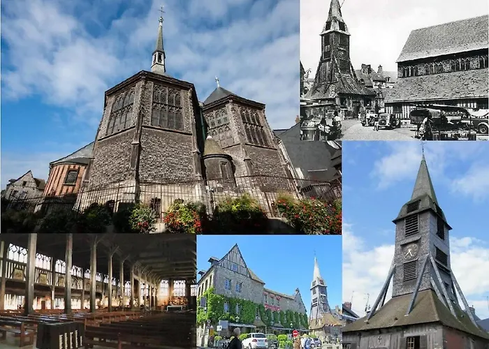 Entre Le Pont 9 Et L'eveque , Les Hauts De Honfleur, Piscine, Wifi Et Parking Gratuits